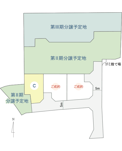 太子町馬場 区画図